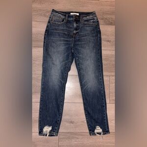 Willow + Root High Rise Mom Denim Jeans Size 26 Medium Wash